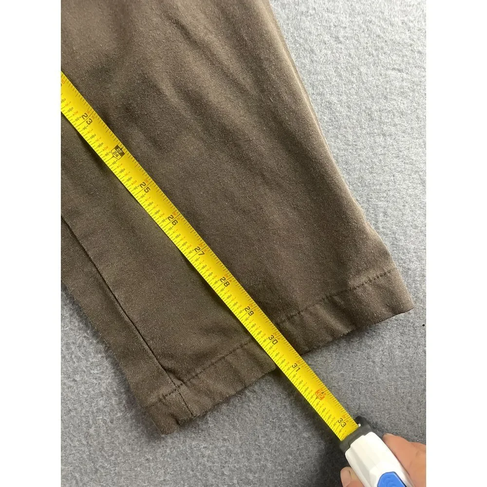 Lauren Ralph Lauren Performance Pants Mens 34x31* Brown Flat Front Stretch Dress